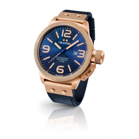 TW Steel CEO Canteen Automatic Sunray Blue Dial Men's Watch CE1202 watches
