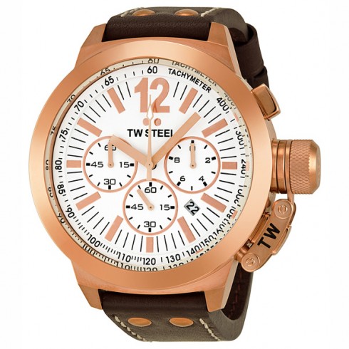 TW Steel CEO Chronograph Rose Gold PVD Men's Watch CE1020R watches