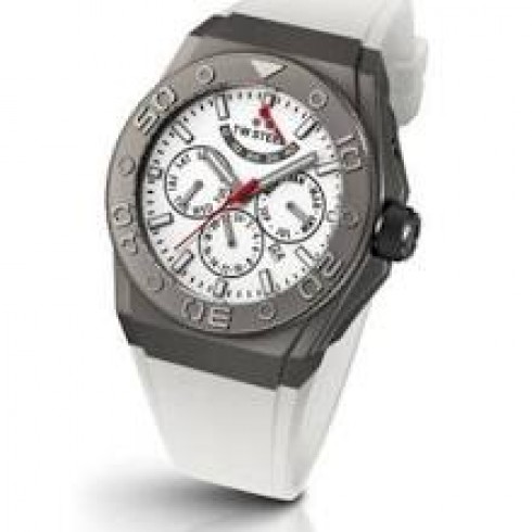 TW Steel CEO White Dial White Rubber Men's Watch CE5002 watches