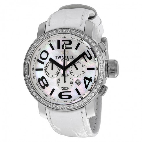TW Steel Grandeur 45 MM Mother Of Pearl Dial Unisex Watch TW54 watches