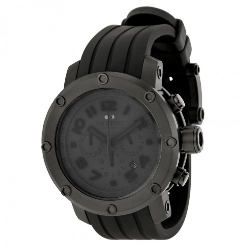 TW Steel Grandeur Tech 45 MM Tachymeter Chronograph Men's Watch TW128 watches
