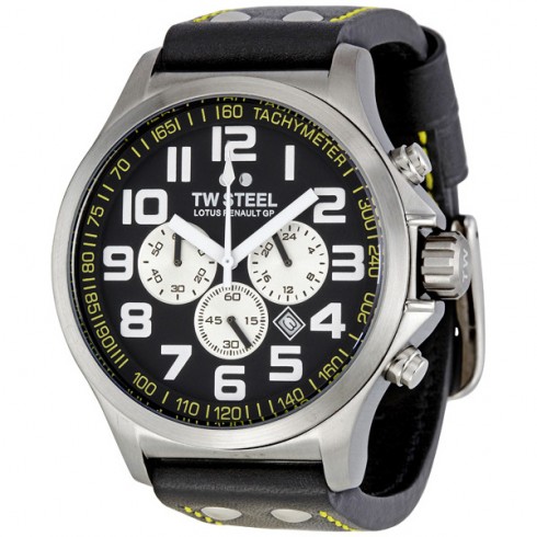 TW Steel Lotus Renault GP Black Dial Chronograph Men's Watch TW675 watches