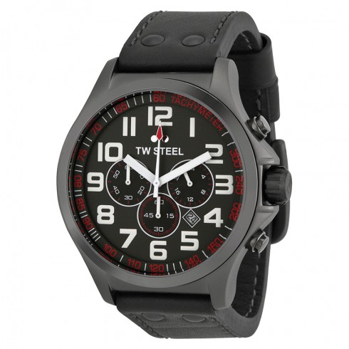 TW Steel Pilot Chronograph Titanium PVD Men's Watch TW422 watches