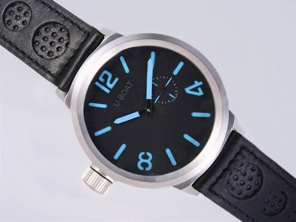 U-Boat Italo Fontana 2060 Black Stainless Steel Strap Black Dial Watch watches