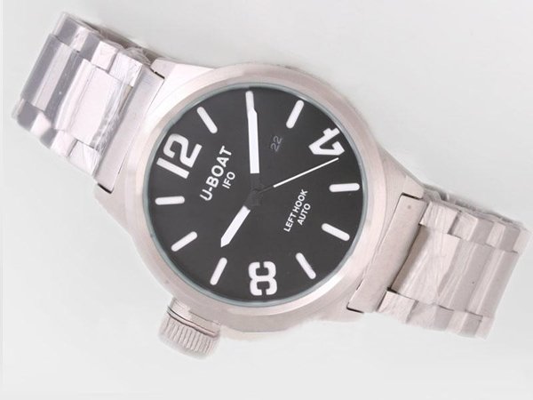 U-Boat Italo Fontana 2060 Manual Winding Black Dial Round Watch watches
