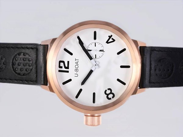 U-Boat Italo Fontana 5571 Rose Gold Case 50mm White Dial Watch watches