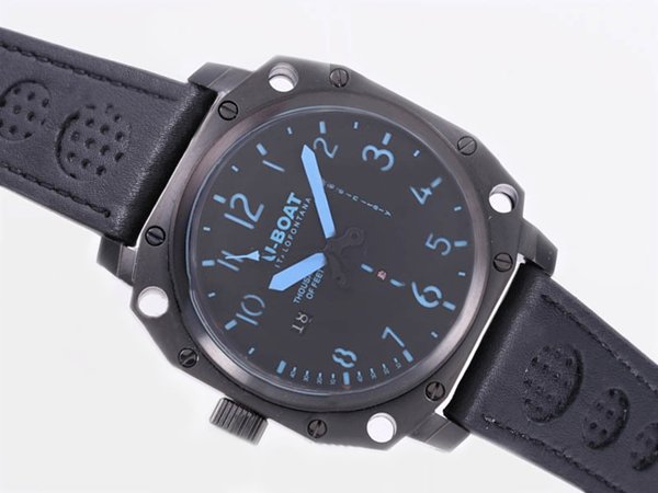 U-Boat Thousands Of Feet 1888 Automatic Black Dial 50mm Watch watches