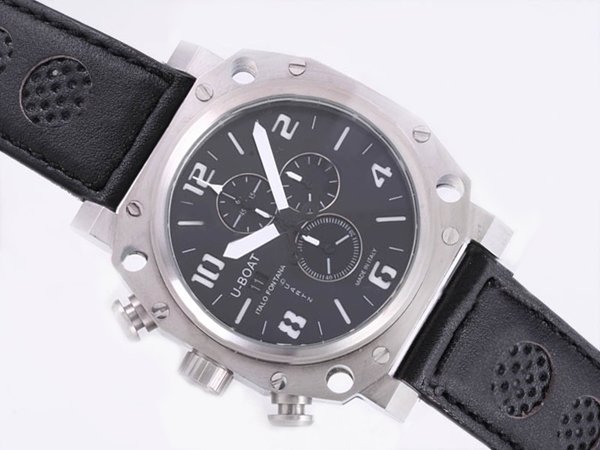 U-Boat Thousands Of Feet 1890 50mm Automatic Black Dial Watch watches
