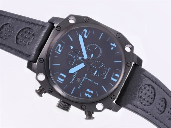 U-Boat Thousands Of Feet 1965 Black Dial 50mm Automatic Watch watches