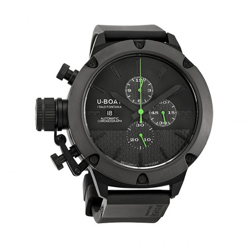 U-boat Classico 53mm Black Dial Titanium Men's Watch 6548 watches