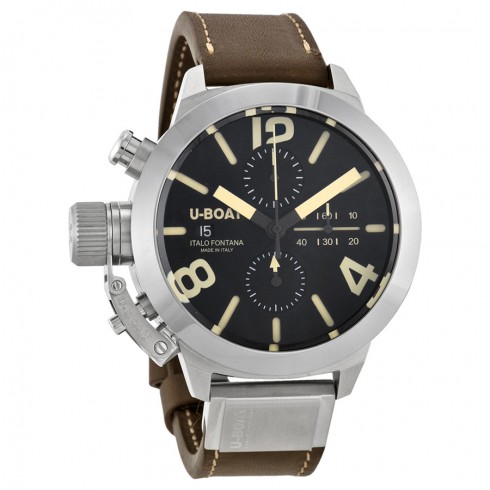 U-Boat Classico Tungsteno Cas1 Automatic Chronograph Black Dial Men's Watch 7430 watches