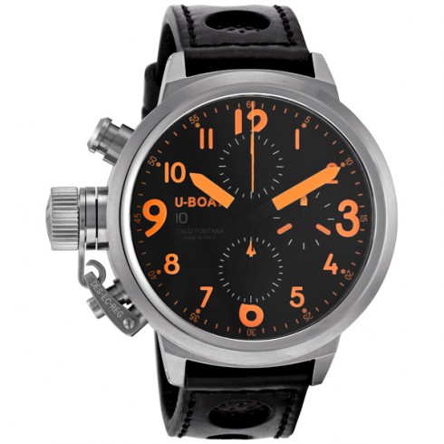 U-Boat Flightdeck Chronograph Automatic Mechanical Black Dial Men's Watch 6250 watches