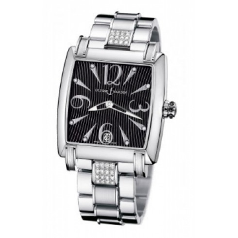 Replica Ulysse Nardin Caprice Automatic Black Dial Stainless Steel Ladies Watch 133917C-0602 Watch