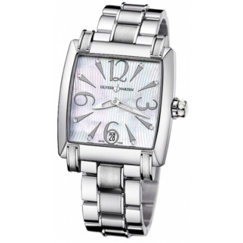Ulysse Nardin Caprice Automatic Mother of Pearl Dial Stainless Steel Ladies Watch 133-91-7-691 watches