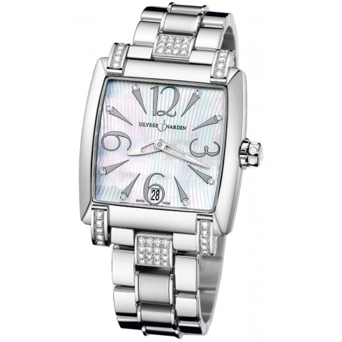 Ulysse Nardin Caprice Automatic Mother of Pearl Dial Stainless Steel Ladies Watch 13391C7C-691 watches