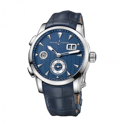 Ulysse Nardin Dual Time Blue Dial Automatic Men's Watch 3343-126LE-93 watches