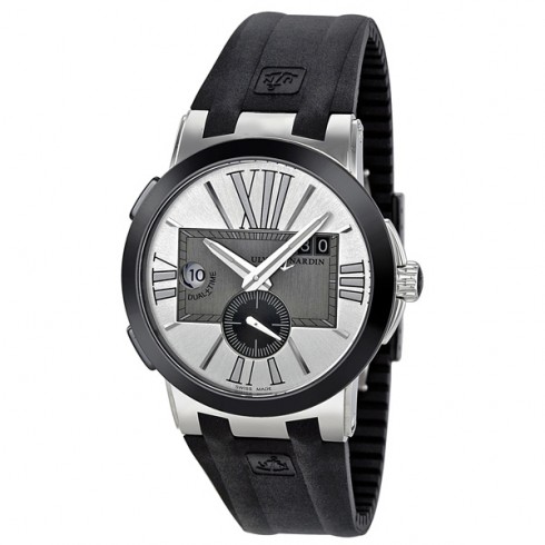 Ulysse Nardin Executive Dual Time Automatic Silver Dial Men's Watch 243-00-3-421 watches