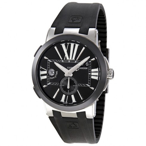 Ulysse Nardin Executive Dual Time Black Dial Automatic Men's Watch 243-00-3-42 watches