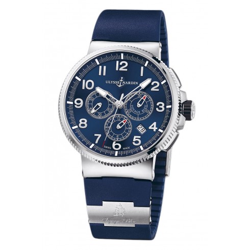 Ulysse Nardin Marine Chronograph Blue Dial Automatic Men's Watch 1503-150LE-3-63-VB watches