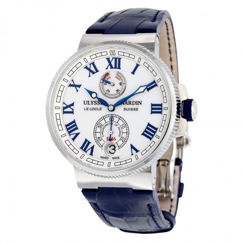 Ulysse Nardin Marine Chronometer White Dial Automatic Men's Watch 1183-126-40 watches