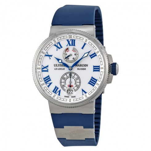 Ulysse Nardin Marine Chronometer White Dial Automatic Men's Watch 1183-126-3-40 watches
