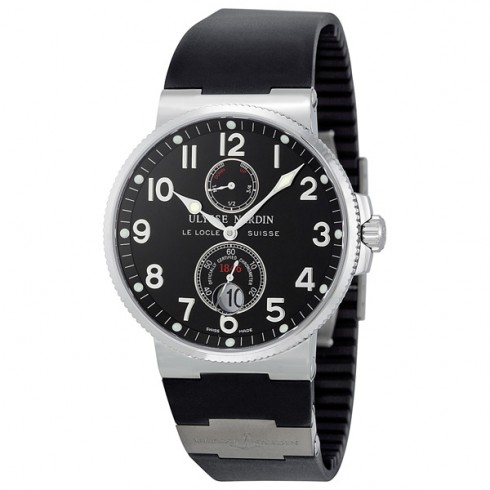 Ulysse Nardin Maxi Marine Automatic Black Dial Men Watch 263-66-3/62 watches