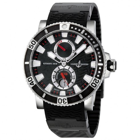 Ulysse Nardin Maxi Marine Automatic Titanium Men's Watch 263-90-3C-72 watches