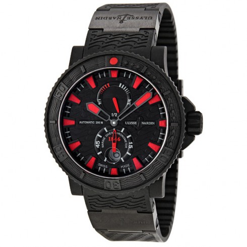 Ulysse Nardin Maxi Marine Diver Black Sea Automatic Men's Watch 263-92-3C watches