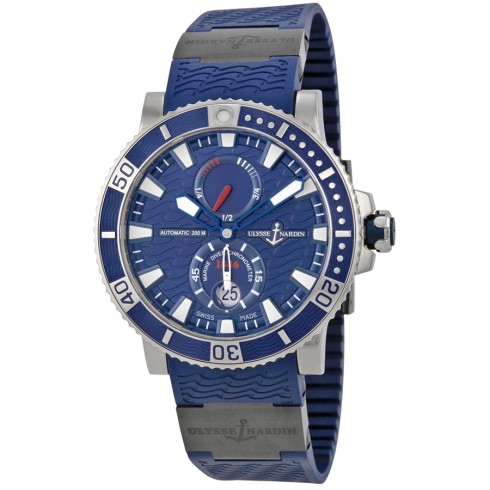 Ulysse Nardin Maxi Marine Diver Blue Dial Automatic Men's Watch 263-90-3C-93 watches