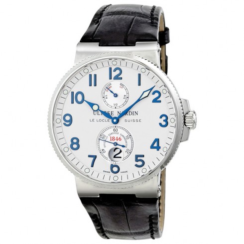 Replica Ulysse Nardin Maxi Marine Diver Silver Dial Automatic Men's Watch 263-66 Watch