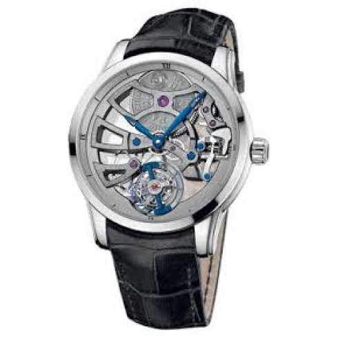 Ulysse Nardin Skeleton Tourbillon Manufacture 18ct. White Gold Men's Watch 1700-129 watches
