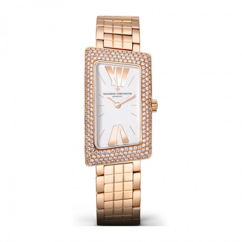 Vacheron Constantin 1972 Silver Dial 18kt Rose Gold Ladies Watch 25515U01R-9254 watches
