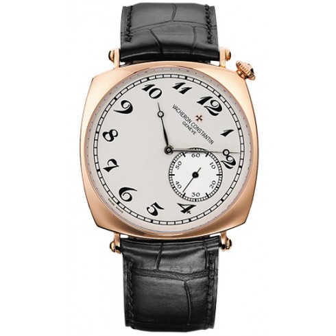 Vacheron Constantin Historiques American Silver Dial Black Leather Men's Watch 82035000R-9359 watches