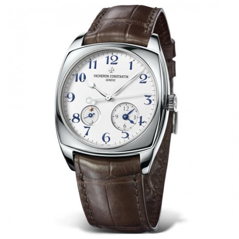 Vacheron Constantin Historiques Dual Time Silvered Opaline Dial Men's Watch 7810S/000G-B050 watches