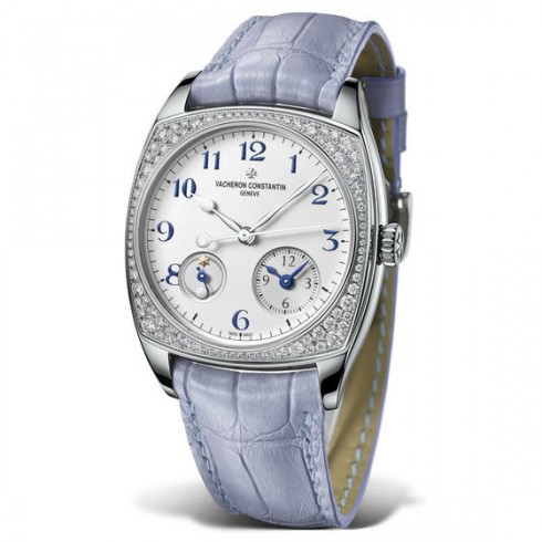 Vacheron Constantin Historiques Dual Time White Dial Ladies Watch 7805S/000G-B052 watches