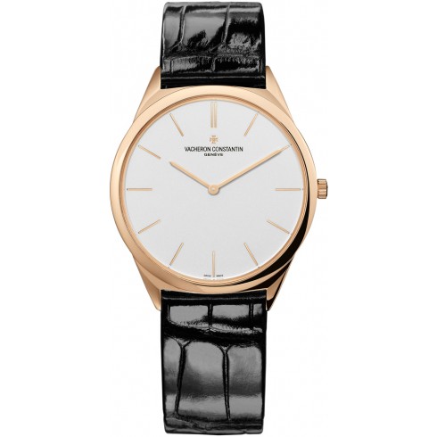 Vacheron Constantin Historiques Ultra Fine 1955 Silver Dial Black Leather Men's Watch 33155/000R-9588 watches