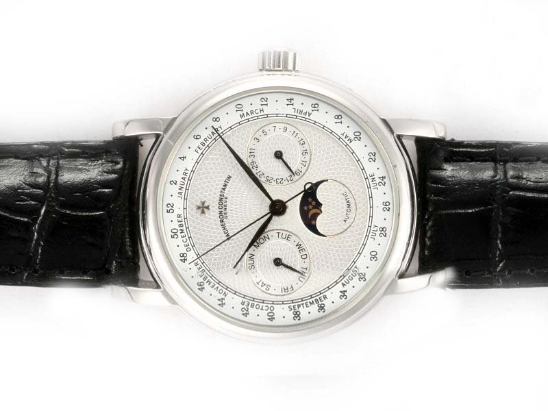 Vacheron Constantin Malte 42005 Stainless Steel Bezel White Dial Automatic Watch watches