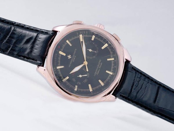 Vacheron Constantin Malte Rose Gold Black Dial Automatic Watch watches