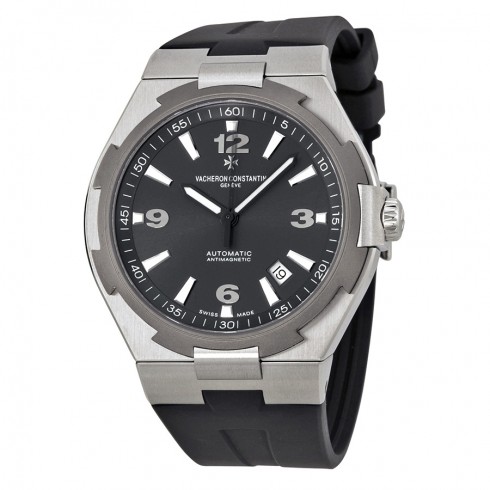 Vacheron Constantin Overseas Automatic Anthracite Dial Black Rubber Men's Watch 47040000W-9500 watches