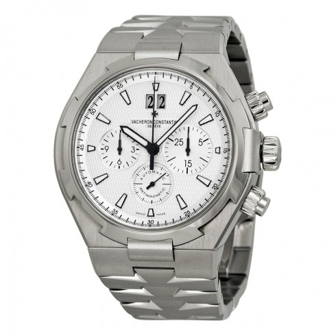 Vacheron Constantin Overseas Chronograph Silver Dial Men's Watch 49150/B01A-9095 watches