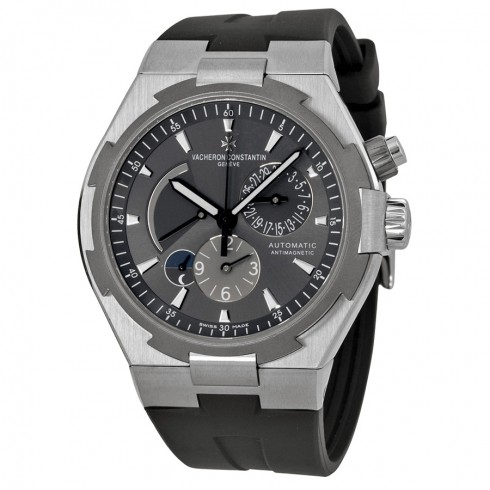 Vacheron Constantin Overseas Dual Time Automatic Grey Dial Men's Watch 47450000W-9511 watches