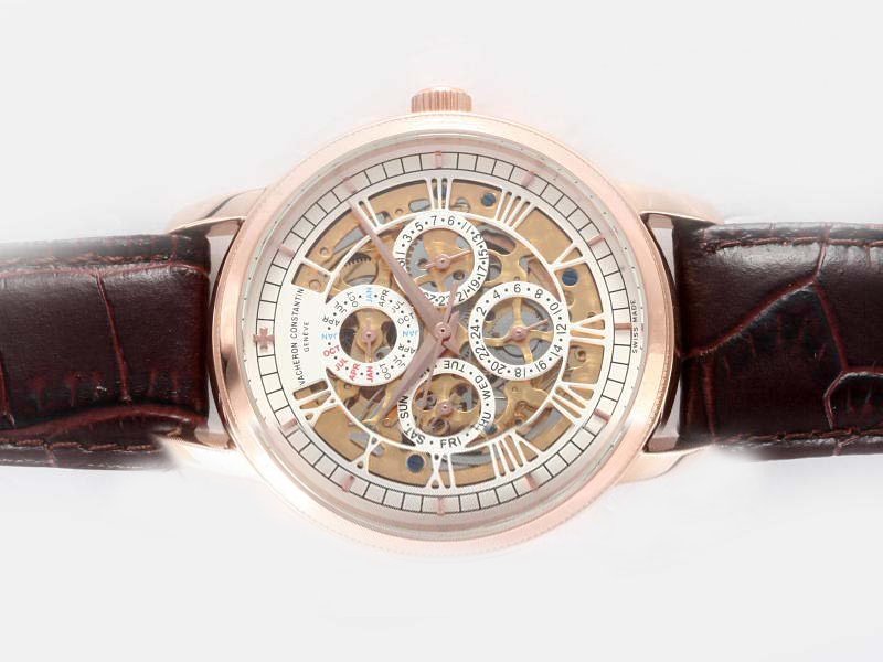 Replica Vacheron Constantin Patrimony 43172/000R-9241 Stainless Steel Bezel Multicolor Dial Automatic Watch Watch