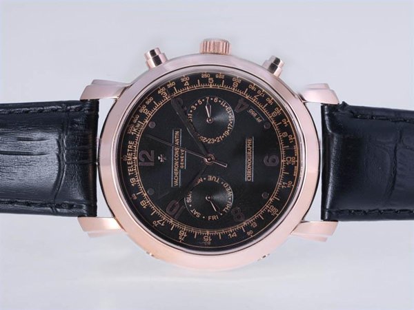 Vacheron Constantin Patrimony 47192/000R-9352 Black Dial 40mm Automatic Watch watches