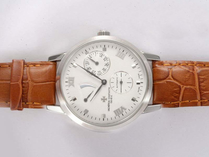 Vacheron Constantin Patrimony 47200 White Gold Mens Automatic 40mm Watch watches