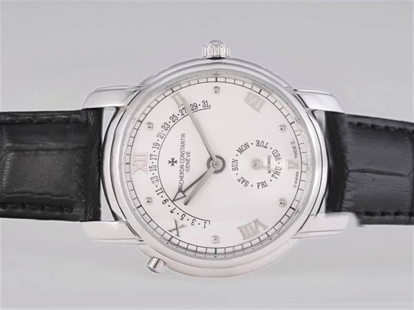 Replica Vacheron Constantin Patrimony 47245 White Gold 38mm White Dial Watch Watch