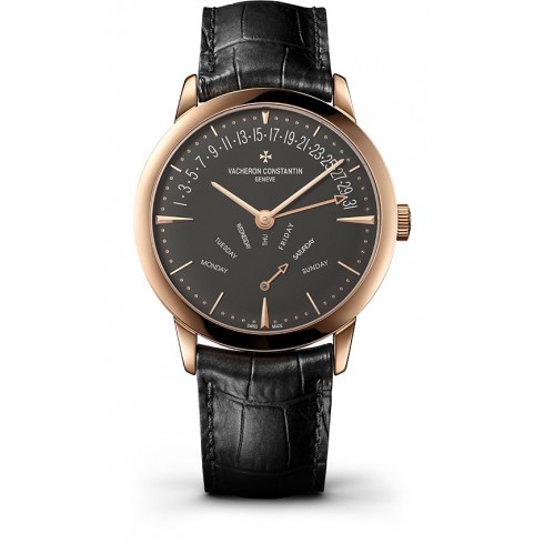 Vacheron Constantin Patrimony Retrograde Day-Date Slate Grey Dial Men's Watch 86020/000R-9940 watches