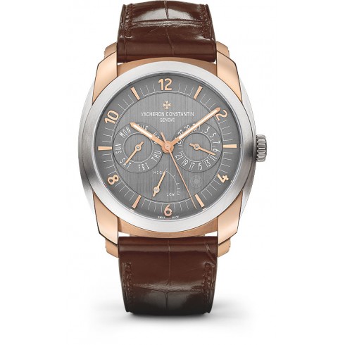 Vacheron Constantin Quai De L'ile Day-Date and Power Reserve Grey Dial Men's Watch 85050/000R-I022I watches