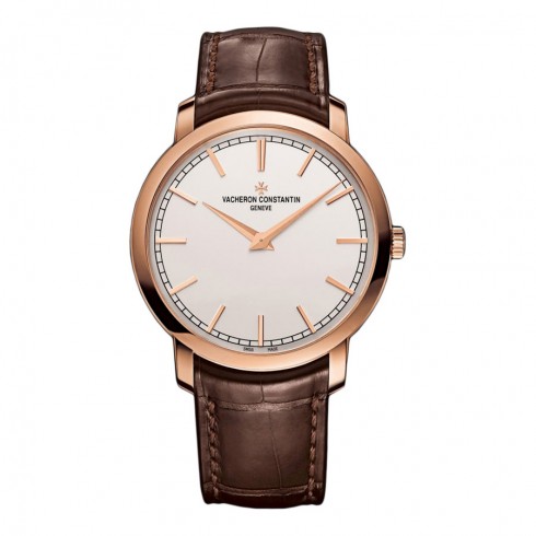 Vacheron Constantin Traditionelle Silver Dial 18K Pink Gold Automatic Men's Watch 43075000R-9884 watches