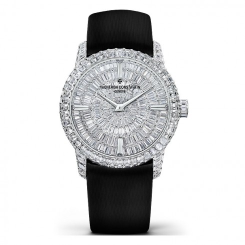 Replica Vacheron Constantin Traditionnelle High Jewelry Medium Model Diamond Ladies Watch 81760000G-9862 Watch