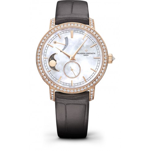 Vacheron Constantin Traditionnelle Moon Phase Mother of Pearl Dial Ladies Watch 83570/000R-9915 watches